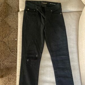 YSL Paris - St Laurent black skinny jeans 26
